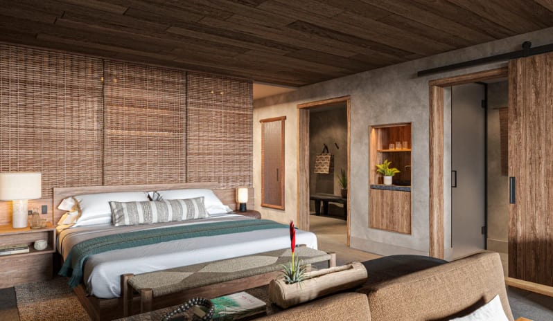 One Bedroom Suite Bedroom